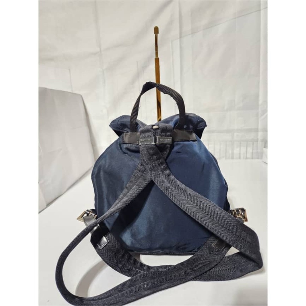 Authentic Prada Nylon Vela Medium Backpack Navy B… - image 4
